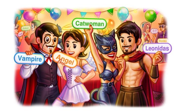 Telegram documentation art showing the Leonidas character tag